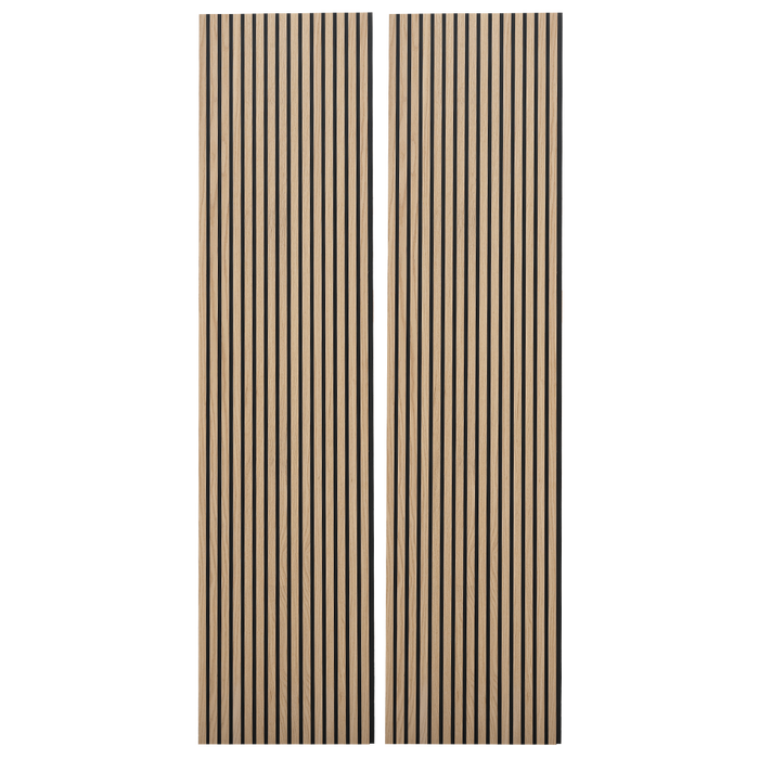 Acoustic Wood Wall Panel | Natural Oak (2-Pack)